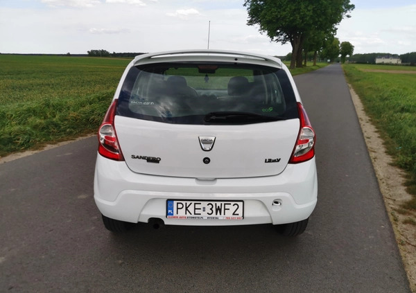 Dacia Sandero cena 10700 przebieg: 174582, rok produkcji 2009 z Brześć Kujawski małe 106